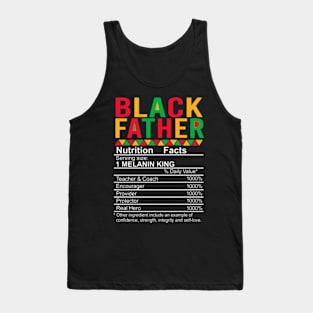 Juneteenth Dad Black Father Dope Black Dad King Father's Day Tank Top